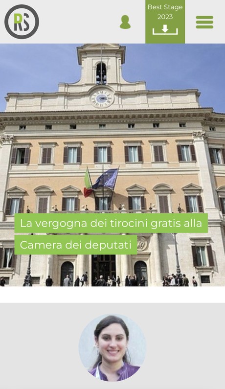 stage lavoro gratis Marianna Lepore